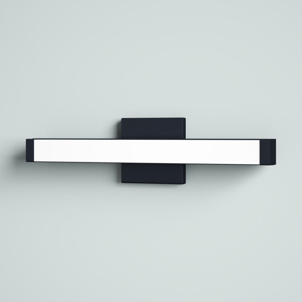 Zipcode Design™ Sydni 1 Light Dimmable LED Black Bath Bar & Reviews Wayfair